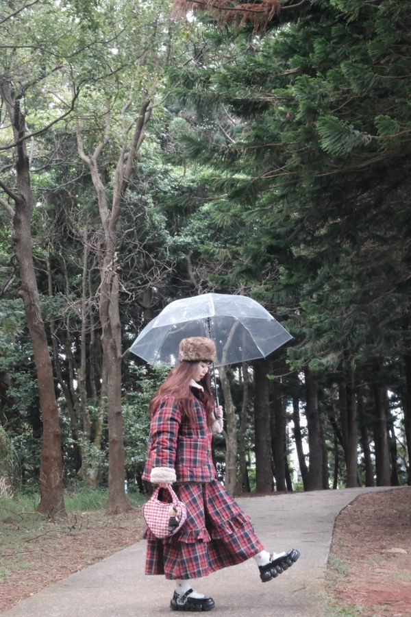 英格蘭小鬆餅 羊羔毛2way套裝 