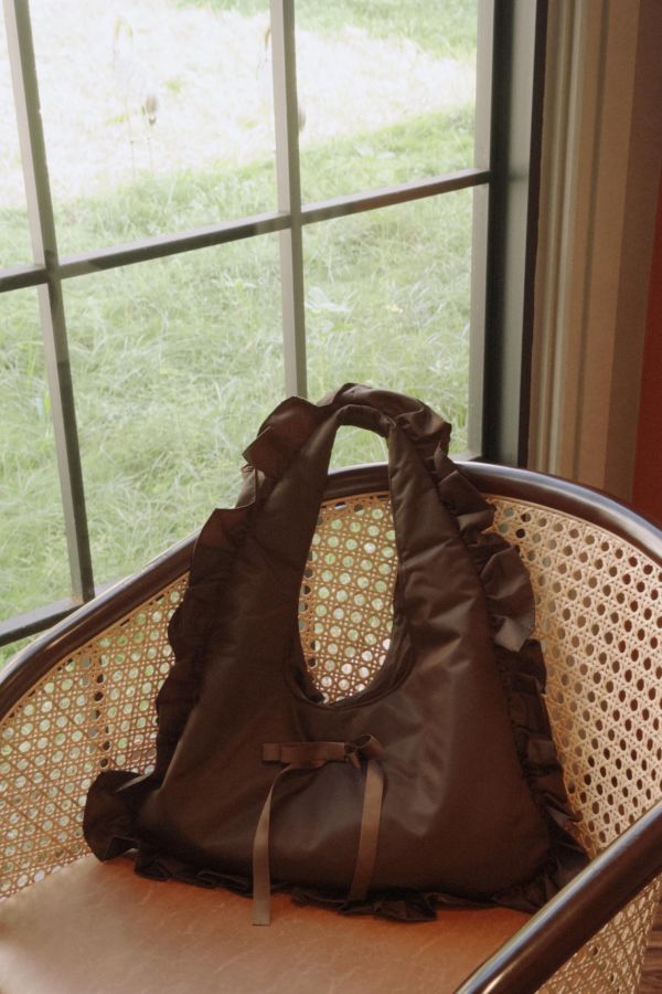 ᴷᴿ復古布蕾荷葉手提包 