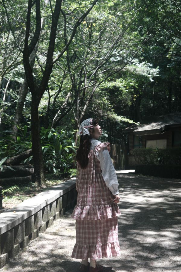 ⋆⑅˚₊甜蜜花園蝴蝶結綁帶洋裝 