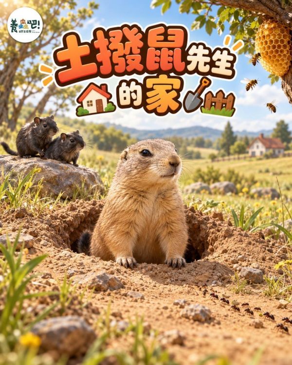 11月_生態動物探索｜土撥鼠的家(11/29) 