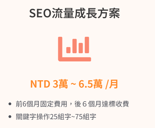 SEO流量成長方案 