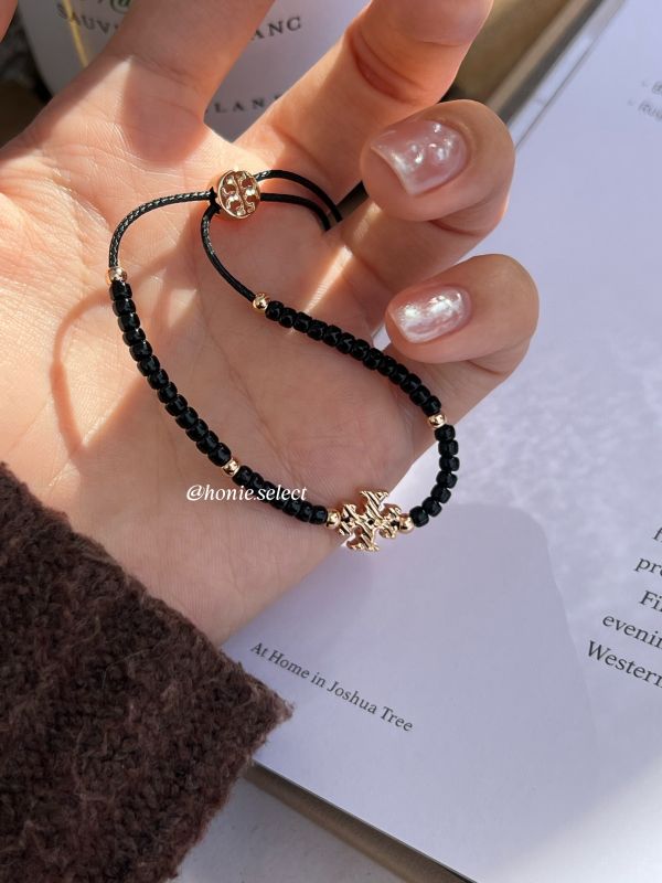 Tory Burch 爆款珍珠手鍊 可調節長度 超優雅 