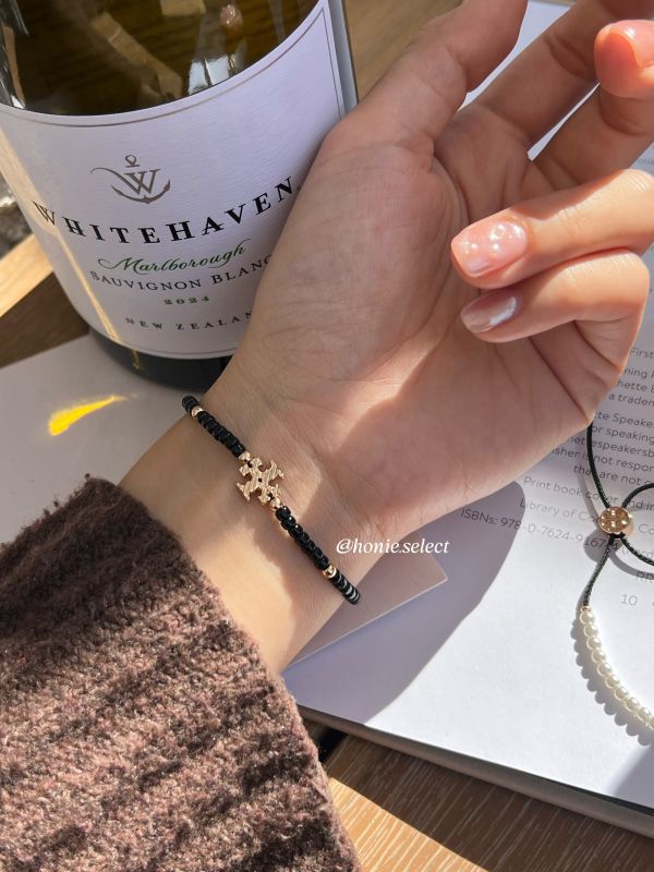 Tory Burch 爆款珍珠手鍊 可調節長度 超優雅 