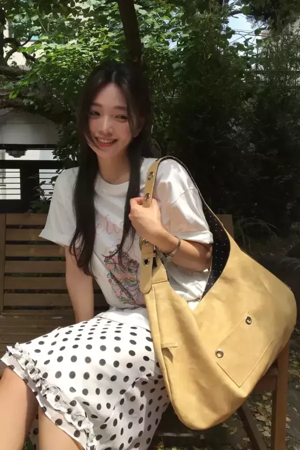 韓國設計師品牌 Leterie 雙面包 / 一包兩種風格直接變身！話題爆款 