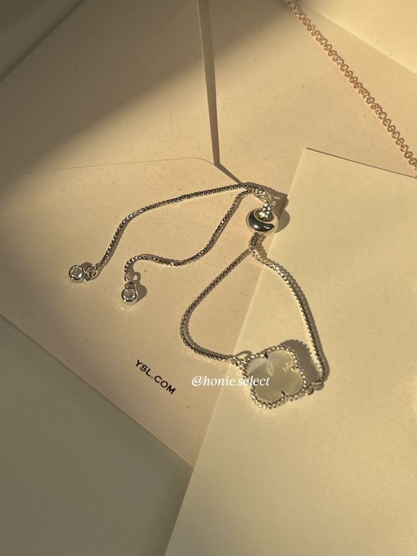 美國輕奢飾品 Adornia 白色貝母手鏈 