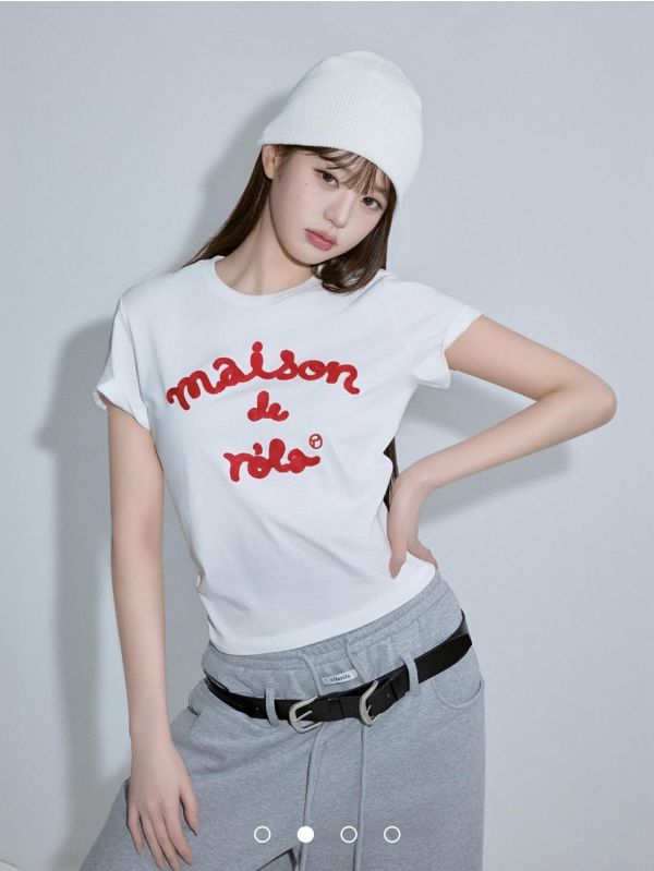 Mar.韓國連線 ꒰ Rolarola 張員瑛同款 次袖短袖 