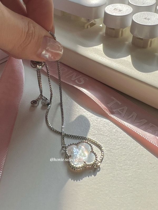 美國輕奢飾品 Adornia 白色貝母手鏈 