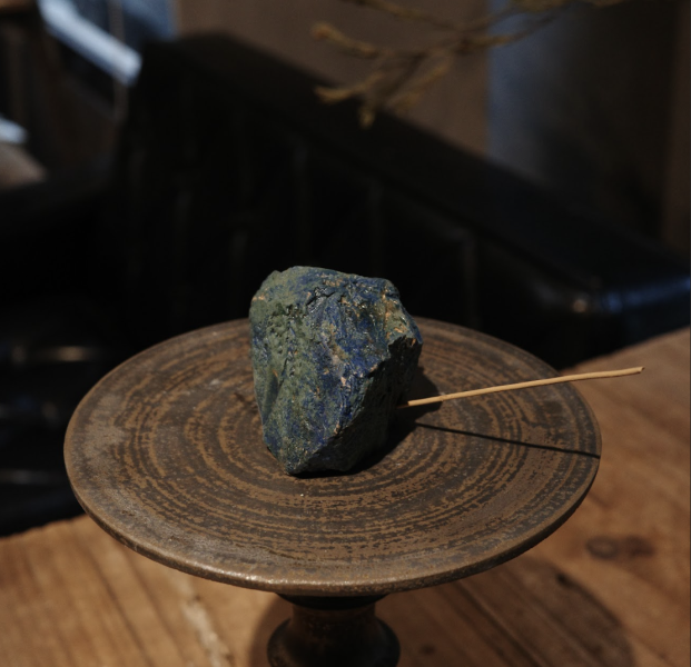 野火製陶 - 陶製仿礦石香插 (S) #6 