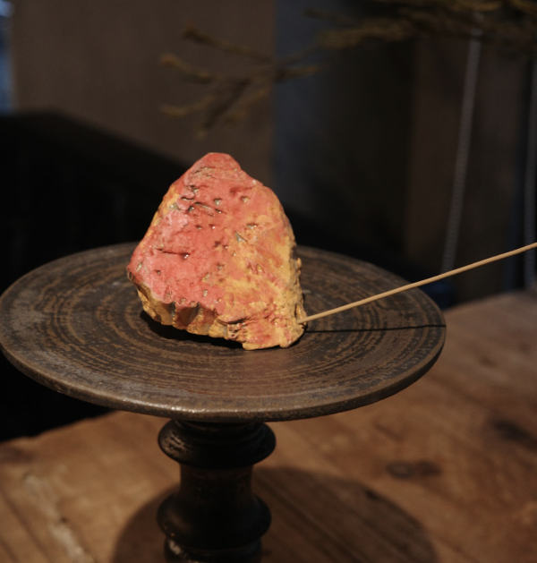 野火製陶 - 陶製仿礦石香插 (M)  #2 