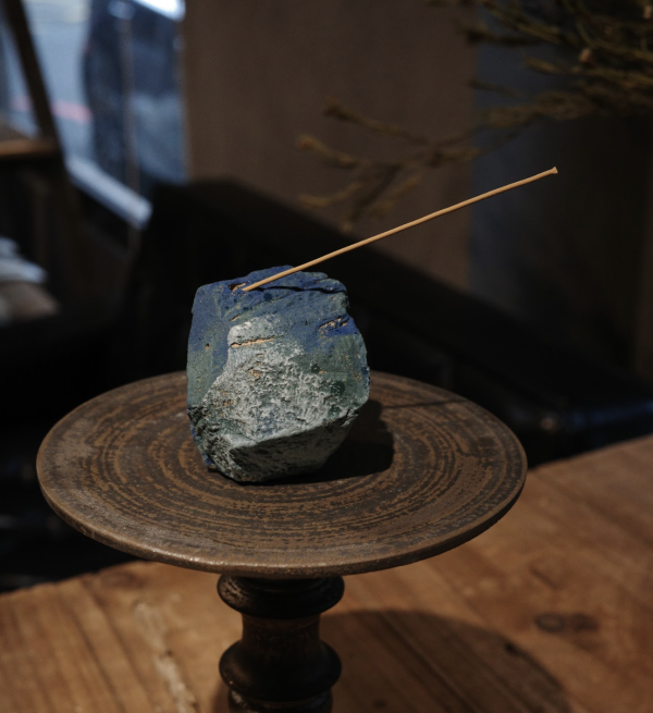 野火製陶 - 陶製仿礦石香插 (M) #1 