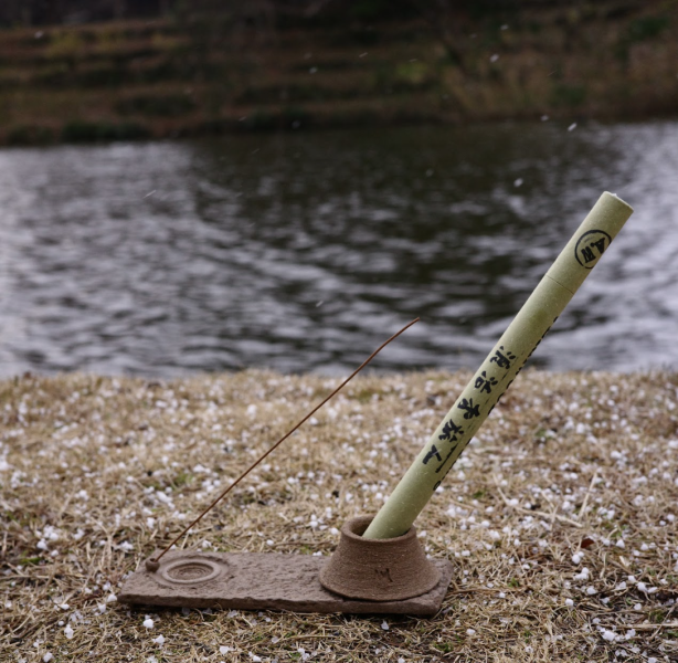 野火製陶- 麥田圈｜線香盤、聖木置 