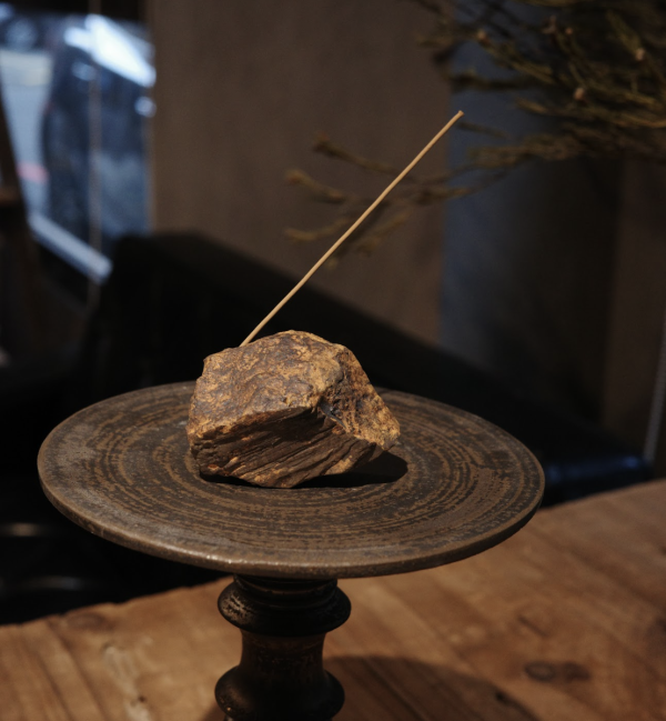 野火製陶 - 陶製仿礦石香插 (S)  #4 