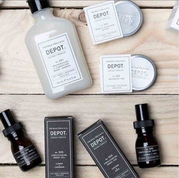 DEPOT no.504 鬍鬚清潔紙巾 