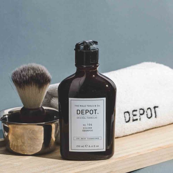 DEPOT no.104 灰白洗髮精 