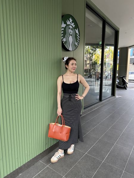 Striped mermaid skirt｜條紋魚尾裙 