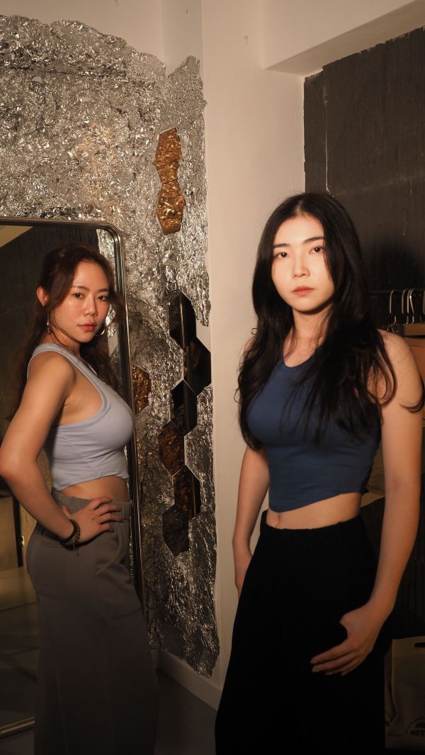 Basic tank top｜附墊削肩上衣 