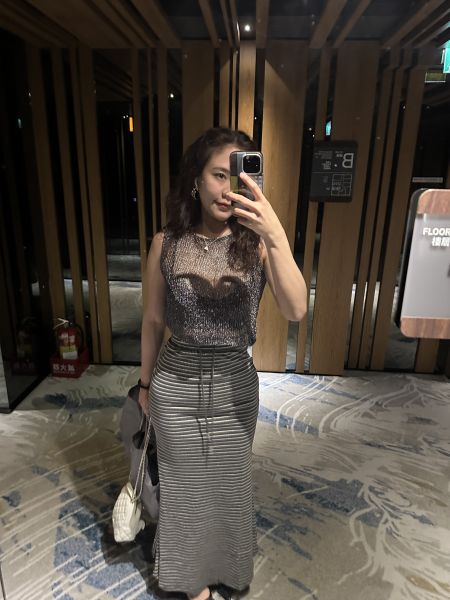 Striped mermaid skirt｜條紋魚尾裙 