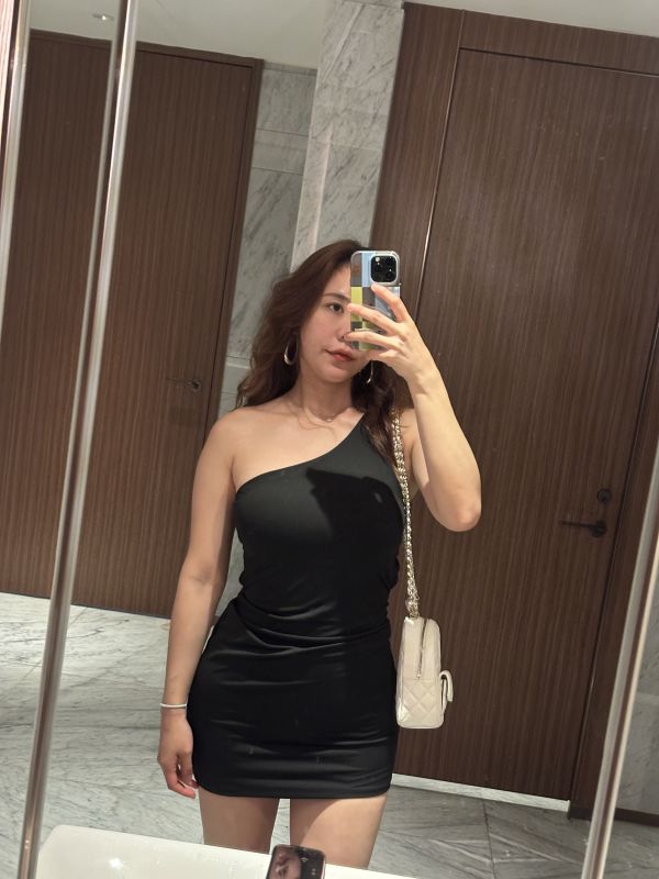 Off shoulder dress｜斜肩時尚褲裙 
