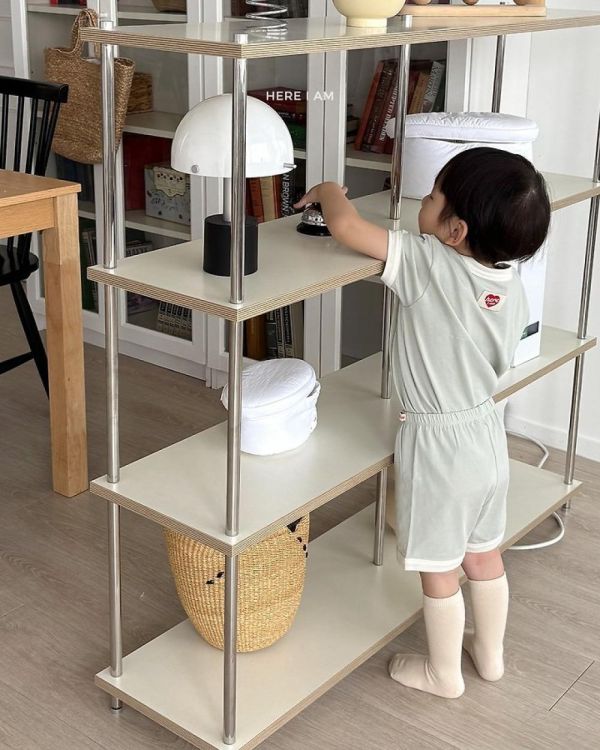 滾邊素色居家服套裝 韓國童裝,男童夏裝,中性童裝,童裝推薦,2026夏季童裝,男童穿搭,韓系童裝,中性穿搭,韓國代購