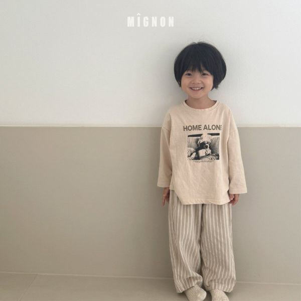 無印風直條紋休閒長褲 韓國童裝,男童秋裝,中性童裝,韓系童裝推薦,2025秋季童裝,韓國男童新款,中性風男童穿搭,秋季男童服飾推薦,小男友穿搭