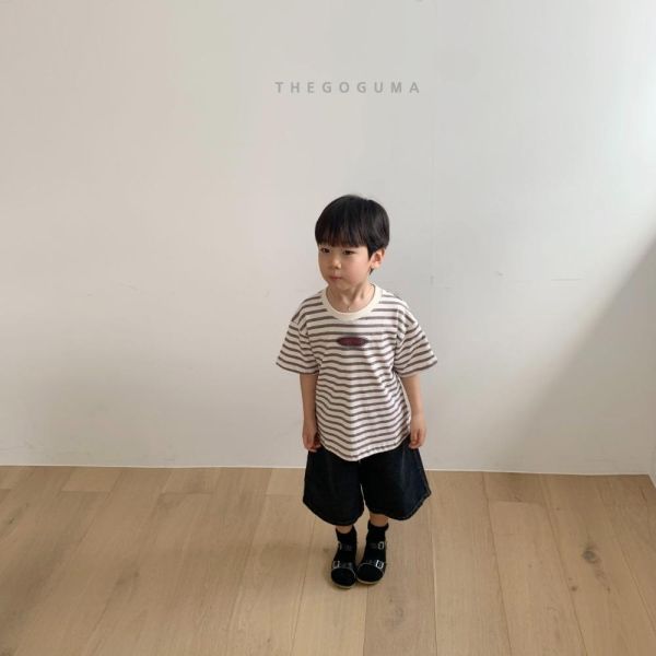 小標籤五分牛仔短褲 韓國童裝,男童夏裝,中性童裝,童裝推薦,2026夏季童裝,男童穿搭,韓系童裝,中性穿搭,韓國代購