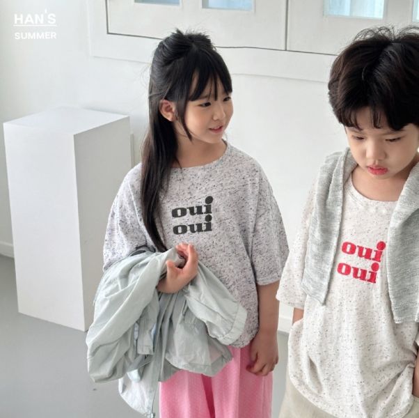 OUIOUI短袖上衣 韓國童裝,質感童裝,童裝推薦,韓系風格,男女童裝,韓風穿搭,韓國代購,韓國空運