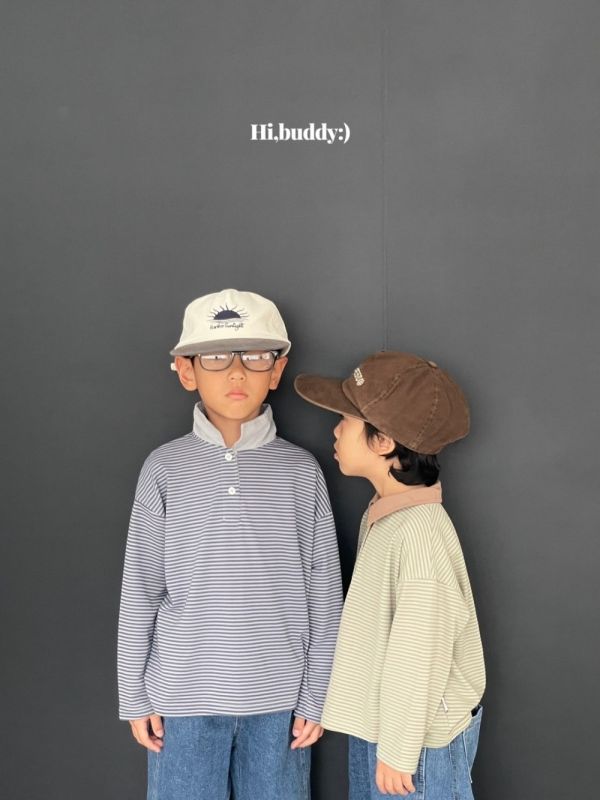 條紋POLO衫長袖上衣 韓國童裝,男童秋裝,中性童裝,韓系童裝推薦,2025秋季童裝,韓國男童新款,中性風男童穿搭,秋季男童服飾推薦,小男友穿搭