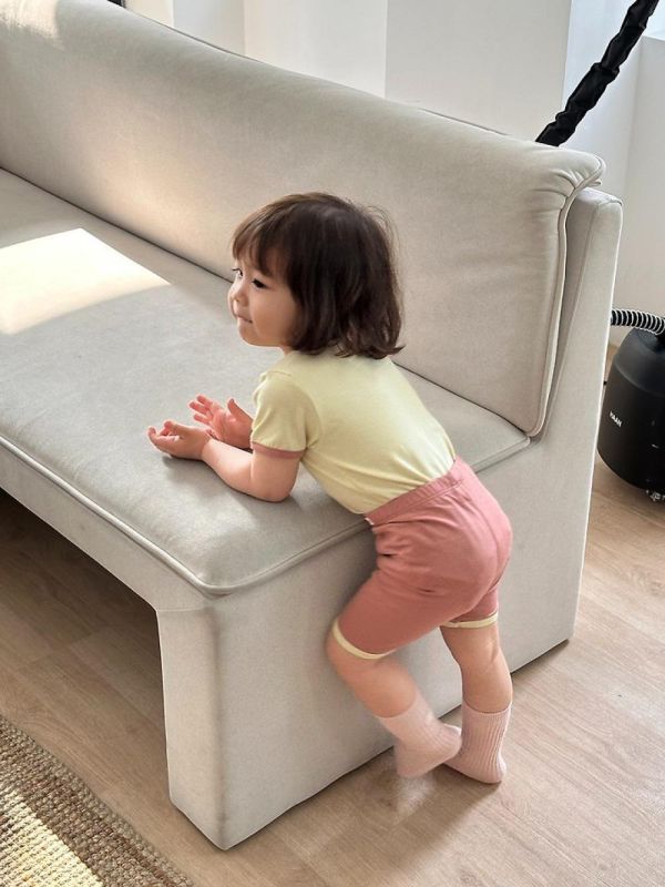 可愛配色莫代爾棉家居服套裝 韓國童裝,男童夏裝,中性童裝,童裝推薦,2026夏季童裝,男童穿搭,韓系童裝,中性穿搭,韓國代購