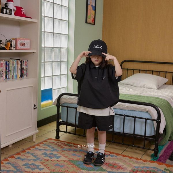 帥氣工裝風刷刷短袖上衣 韓國童裝,男童夏裝,中性童裝,童裝推薦,2026夏季童裝,男童穿搭,韓系童裝,中性穿搭,韓國代購