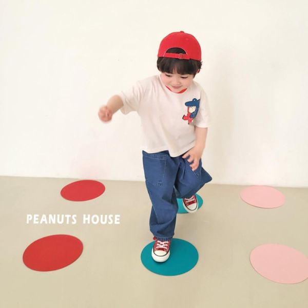 大口袋牛仔休閒長褲 韓國童裝,男童夏裝,中性童裝,童裝推薦,2026夏季童裝,男童穿搭,韓系童裝,中性穿搭,韓國代購