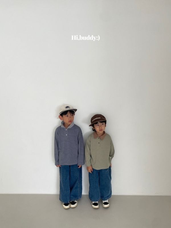 條紋POLO衫長袖上衣 韓國童裝,男童秋裝,中性童裝,韓系童裝推薦,2025秋季童裝,韓國男童新款,中性風男童穿搭,秋季男童服飾推薦,小男友穿搭