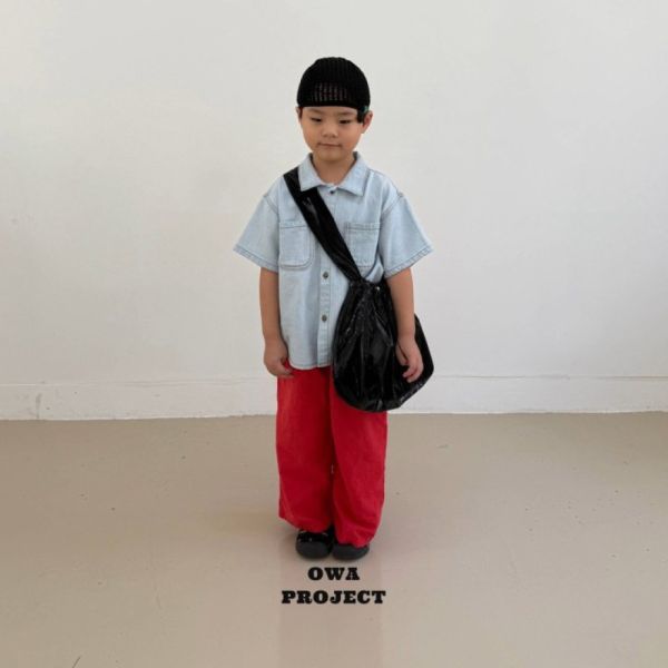 吸睛配色休閒落地寬長褲 韓國童裝,質感童裝,童裝推薦,韓系風格,男女童裝,韓風穿搭