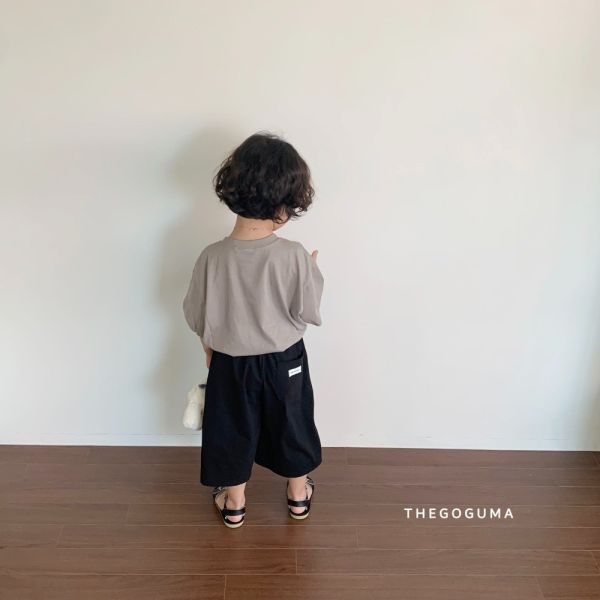 藍色小精靈短袖上衣 韓國童裝,質感童裝,童裝推薦,韓系風格,男女童裝,韓風穿搭,韓國代購,韓國空運,親子穿搭