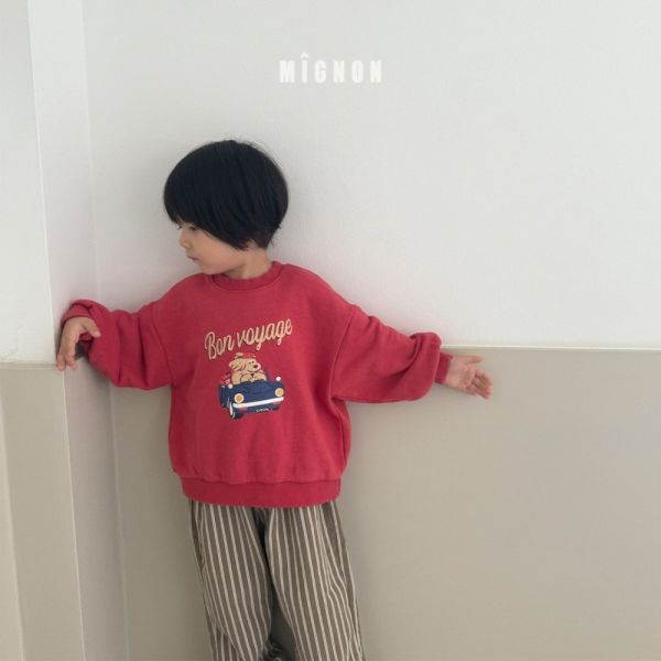 汪汪兜風趣長袖上衣 韓國童裝,男童秋裝,中性童裝,韓系童裝推薦,2025秋季童裝,韓國男童新款,中性風男童穿搭,秋季男童服飾推薦,小男友穿搭