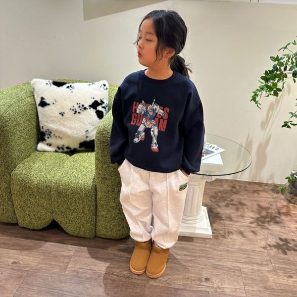 帥氣變形金剛刷毛大學T 