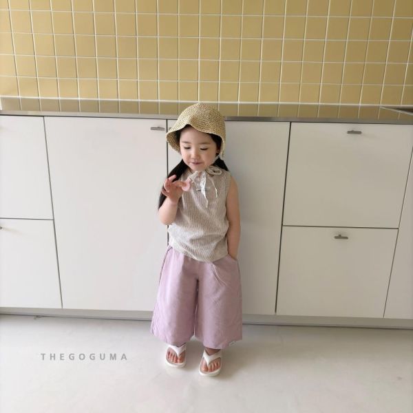 無印素色9分寬版長褲 韓國童裝,男童夏裝,中性童裝,童裝推薦,2026夏季童裝,男童穿搭,韓系童裝,中性穿搭,韓國代購