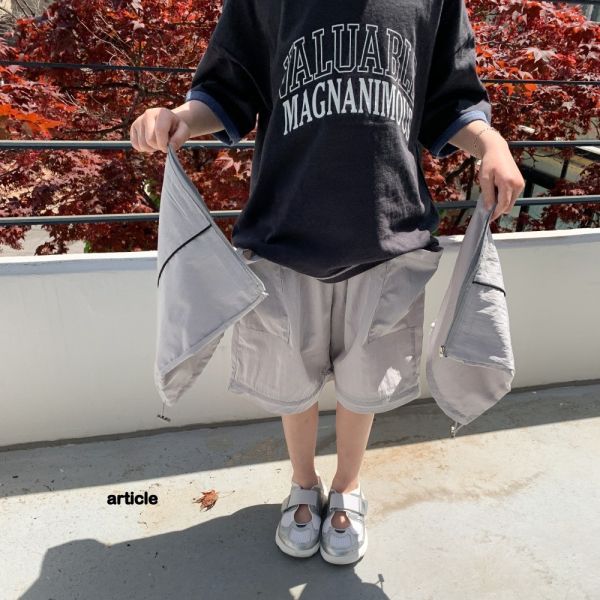 超有趣版型刷刷休閒長褲 韓國童裝,質感童裝,童裝推薦,韓系風格,男女童裝,韓風穿搭,韓國代購,韓國空運,親子穿搭
