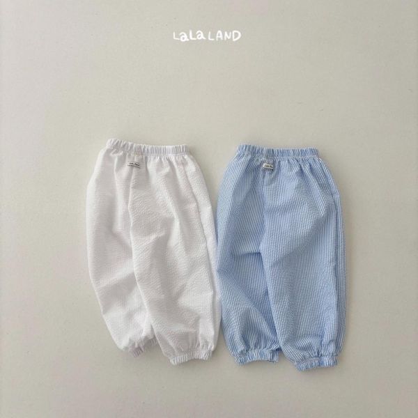 清爽泡泡紗縮口長褲 韓國童裝,男童夏裝,中性童裝,童裝推薦,2026夏季童裝,男童穿搭,韓系童裝,中性穿搭,韓國代購