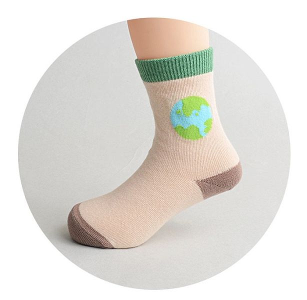 飛向宇宙短襪-五入組 韓國童裝,質感童裝,童裝推薦,韓系風格,男女童裝,韓風穿搭,韓國代購,韓國空運