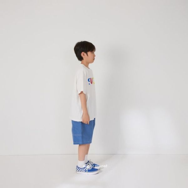 彩虹糖短袖上衣 韓國童裝,韓國代購,童裝推薦,男女童裝,韓系穿搭,波波童選基地,BOBOSTUDIO