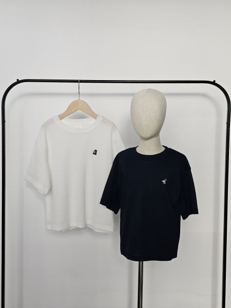 網眼透氣素色短袖上衣 韓國童裝,質感童裝,童裝推薦,韓系風格,男女童裝,韓風穿搭,韓國代購,韓國空運,童裝現貨