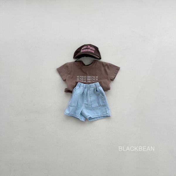 口袋車線牛仔短褲 韓國童裝,男童夏裝,中性童裝,童裝推薦,2026夏季童裝,男童穿搭,韓系童裝,中性穿搭,韓國代購