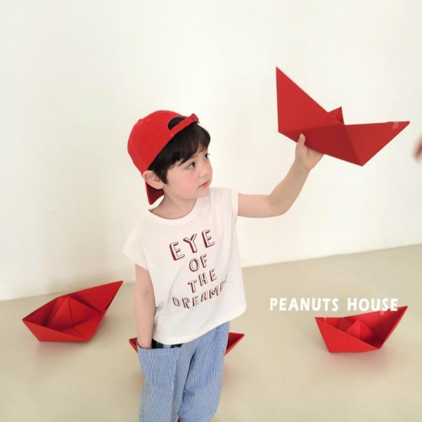 藝術字母蓋袖短袖上衣 韓國童裝,男童夏裝,中性童裝,童裝推薦,2026夏季童裝,男童穿搭,韓系童裝,中性穿搭,韓國代購