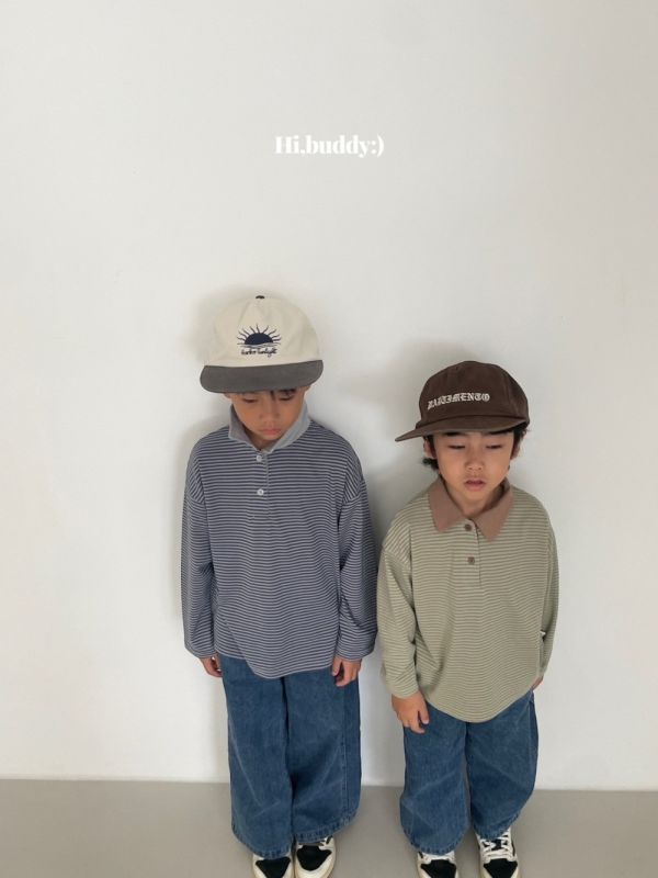 條紋POLO衫長袖上衣 韓國童裝,男童秋裝,中性童裝,韓系童裝推薦,2025秋季童裝,韓國男童新款,中性風男童穿搭,秋季男童服飾推薦,小男友穿搭