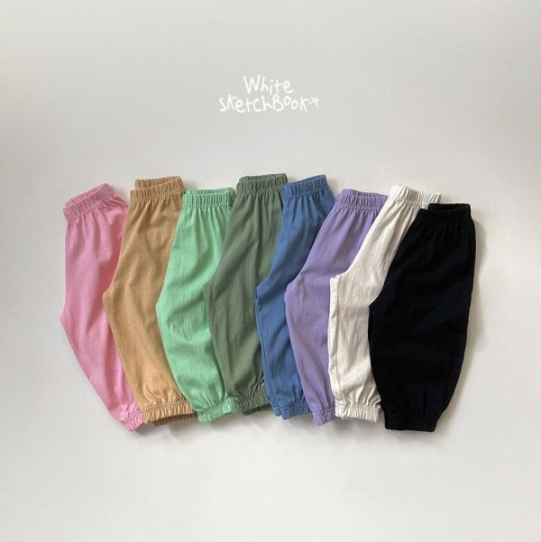 日常必備防蚊縮口運動長褲 韓國童裝,男童夏裝,中性童裝,童裝推薦,2026夏季童裝,男童穿搭,韓系童裝,中性穿搭,韓國代購