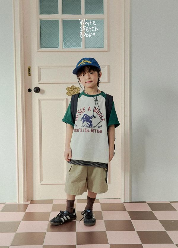 工裝感口袋休閒短褲 韓國童裝,男童夏裝,中性童裝,童裝推薦,2026夏季童裝,男童穿搭,韓系童裝,中性穿搭,韓國代購