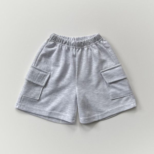 雙側口袋休閒短褲 韓國童裝,男童夏裝,中性童裝,童裝推薦,2026夏季童裝,男童穿搭,韓系童裝,中性穿搭,韓國代購