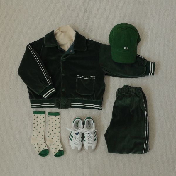 多款印花中長襪-三入組 兒童襪子,韓國童裝,中長襪