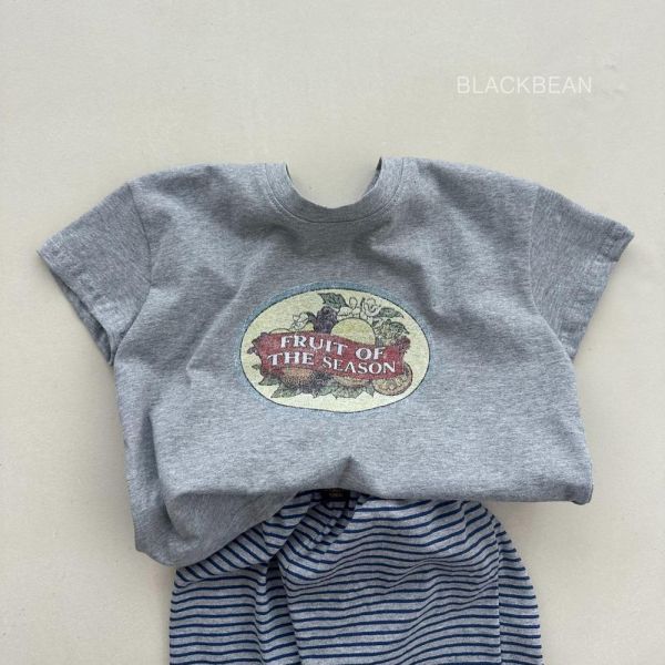 水果印花短袖上衣 韓國童裝,男童夏裝,中性童裝,童裝推薦,2026夏季童裝,男童穿搭,韓系童裝,中性穿搭,韓國代購