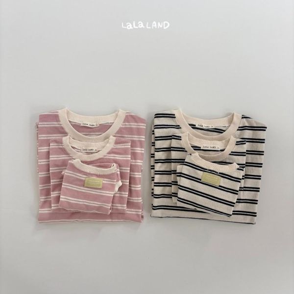 基礎條紋短袖上衣-親子款 韓國童裝,男童夏裝,中性童裝,童裝推薦,2026夏季童裝,男童穿搭,韓系童裝,中性穿搭,韓國代購